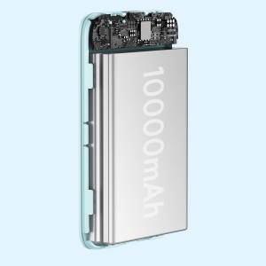 Baseus Magnetic Mini gyorstöltős power bank 10000mAh 20W + Type-C - Type-C kábel 60W (20V / 3A) 0.5m fehér (PPCX030002)-21