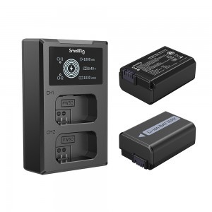 SmallRig NP-FW50 fényképezőgép akkumulátor- és töltőkészlet (3818)-7