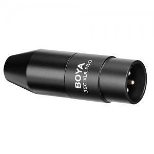 Boya 35C-XLR Pro 3,5 mm > XLR és áramátalakító-0