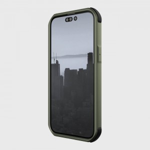 iPhone 14 Pro Max Raptic X-Doria Fort tok MagSafe kompatibilis zöld