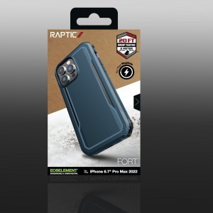 iPhone 14 Pro Max Raptic X-Doria Fort tok MagSafe kompatibilis kék