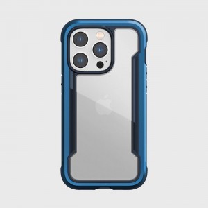 iPhone 14 Pro X-DORIA Defense Shield tok kék ütésálló