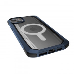 iPhone 14 Pro X-Doria Raptic Secure MagSafe kompatibilis tok kék