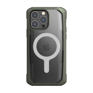 iPhone 14 Pro Max X-Doria Raptic Secure MagSafe kompatibilis tok zöld