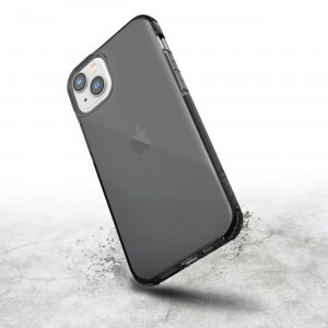 iPhone 14 X-Doria Raptic Clear ütésálló tok szürke