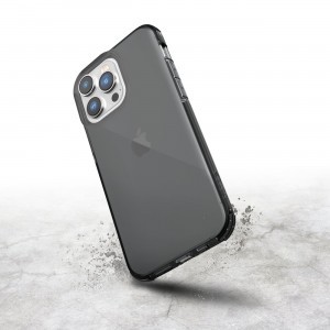 iPhone 14 Pro X-Doria Raptic Clear ütésálló tok szürke