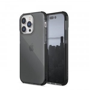 iPhone 14 Pro Max X-Doria Raptic Clear ütésálló tok szürke