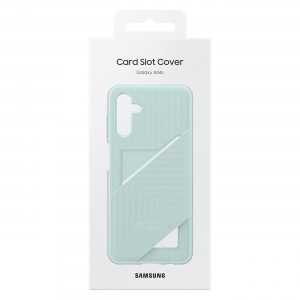 Samsung Galaxy A04S Card Slot szilikon gyári tok zöld (EF-OA047TGEGWW)