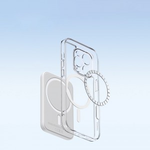 iPhone 14 Ugreen Classy Clear Magnetic Protective tok MagSafe kompatibilis átlátszó