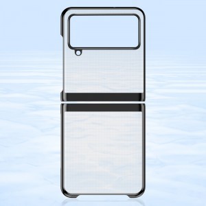 Samsung Galaxy Z Flip 3 Electroplating frame tok fekete