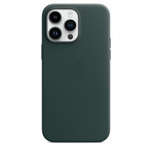iPhone 14 Pro Max bőrtok erdőzöld (MPPN3ZM/A) Apple gyári MagSafe-rögzítésű