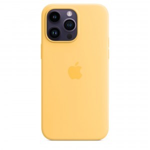 iPhone 14 Pro Max szilikontok napsugár (MPU03ZM/A) Apple gyári MagSafe-rögzítésű (SEASONAL 2022 Fall)