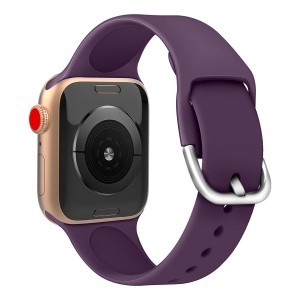 Apple Watch 4/5/6/7/8/SE/Ultra (42/44/45/49mm) Silicone APS óraszíj sárga