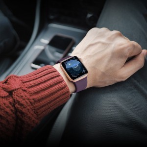 Apple Watch 4/5/6/7/8/SE/Ultra (42/44/45/49mm) Silicone APS óraszíj menta