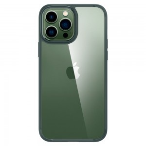 iPhone 13 Pro Spigen Ultra Hybrid tok Midnight green