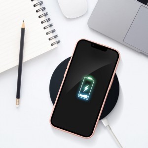 iPhone 14 Pro Card Case Szilikon tok hátlapi kártyatartóval rózsaszín