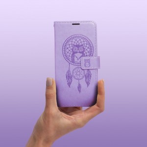 iPhone 14 Pro Forcell MEZZO álomfogó mintás fliptok lila
