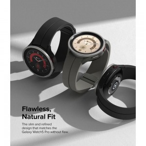 Samsung Galaxy Watch 5 Pro (45 mm) Ringke Bezel Styling káva dísz ezüst