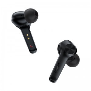 Acefast T4 gamer vezeték nélküli fülhallgató TWS Bluetooth 5.0 vízálló IPX5 fekete