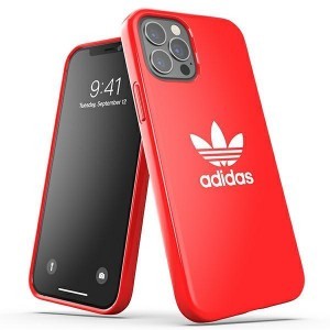 iPhone 12/12 Pro Adidas Originals Szilikon tok piros