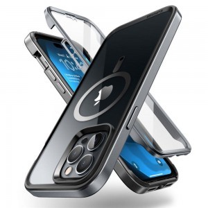 iPhone 14 Pro Max Supcase Edge MagSafe kompatibilis tok fekete