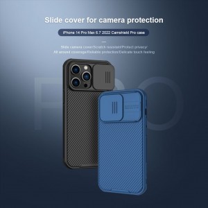 iPhone 14 Pro Max Nillkin CamShield Pro tok kék