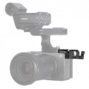 NICEYRIG bal oldali vakupapucs foglalat és rúdbilincs Sony FX3/FX30 kamerákhoz (491)