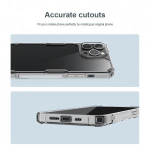 iPhone 14 Pro Nillkin Nature TPU Pro tok sötétlila