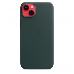 iPhone 14 Plus bőrtok erdőzöld (MPPA3ZM/A) Apple gyári MagSafe-rögzítésű