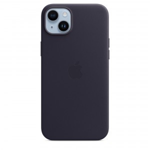 iPhone 14 Plus bőrtok tinta (MPPC3ZM/A) Apple gyári MagSafe-rögzítésű