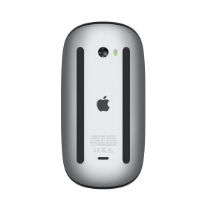 Apple Magic Mouse (2022) - fekete Multi-Touch felület (MMMQ3ZM/A)