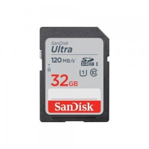 SANDISK 186496, SDHC ULTRA KÁRTYA 32GB, 120MB/s, CL10, UHS-I