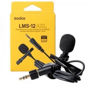 Godox LMS-12 AXL csíptetős, lavalier mikrofon-1