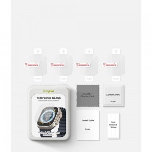 Apple Watch Ultra (49mm) Ringke ID FC kijelzővédő üvegfólia 4db