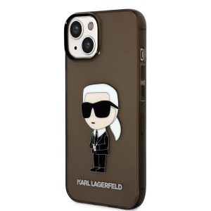 iPhone 14 Plus KLHCP14MHNIKTCK Karl Lagerfeld IML Ikonik NFT tok fekete