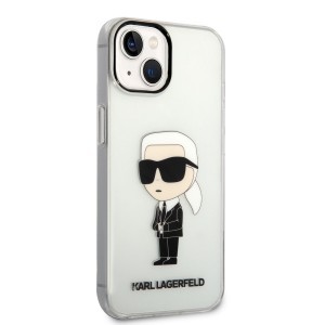 iPhone 14 Plus KLHCP14MHNIKTCT Karl Lagerfeld IML Ikonik NFT tok átlátszó