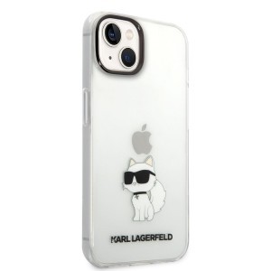 iPhone 14 Karl Lagerfeld KLHCP14SHNCHTCT IML Choupette NFT tok átlátszó