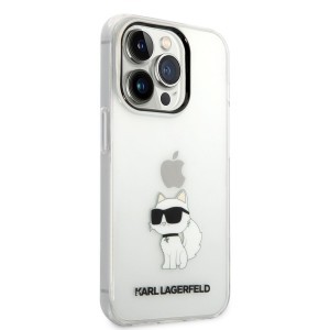 iPhone 14 Pro Karl Lagerfeld KLHCP14LHNCHTCT IML Choupette NFT tok átlátszó