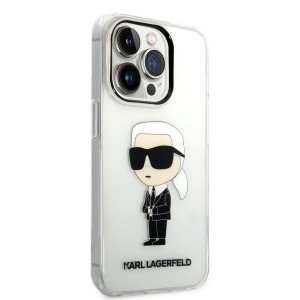 iPhone 14 Pro KLHCP14LHNIKTCT Karl Lagerfeld IML Ikonik NFT tok átlátszó