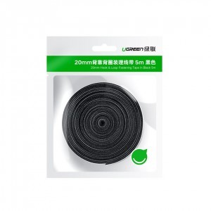 Ugreen Velcro kábelrendező 5m fekete (40356)