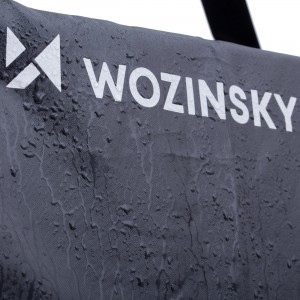 Vízálló Roller Hordtáska Wozinsky fekete (WSB5BK) 124 x 30 x 40 cm