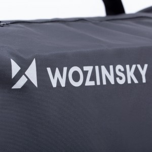 Vízálló Roller Hordtáska Wozinsky fekete (WSB5BK) 124 x 30 x 40 cm