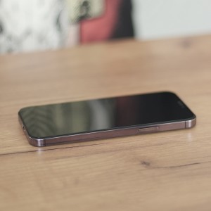 Iphone 14 Pro Max/15 Plus Wozinsky Super Durable Full Glue Üvegfólia fekete kerettel 2 db