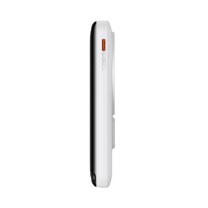 Baseus Powerbank 10000mAh Mágneses (MagSafe) vezeték nélküli töltéssel 20W Overseas Edition fehér (PPCX000202) + USB Type C Baseus Xiaobai Series 60W 0.5m