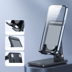 Joyroom összecsukható telefon és tablet tartó állvány fekete (JR-ZS303)