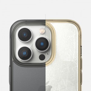 iPhone 14 Pro Max Ringke Fusion Matt tok gél kerettel szürke