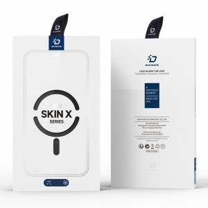 iPhone 14 Dux Ducis Skin X Pro Magsafe mágneses fliptok fekete