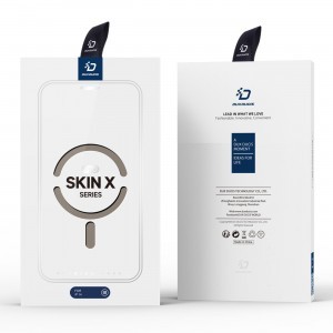 iPhone 14 Plus Dux Ducis Skin X Pro Magsafe mágneses fliptok bézs