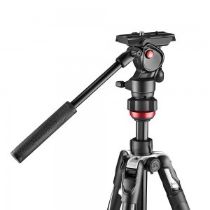 Manfrotto Befree live kit alu állvány csatos lábzárral+ fluid fej (MVKBFRL-LIVE)-2