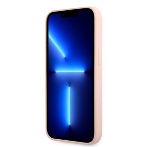 iPhone 13 Pro Karl Lagerfeld KLHCP13LSNIKBCP Liquid Silicone Ikonik NFT tok rózsaszín